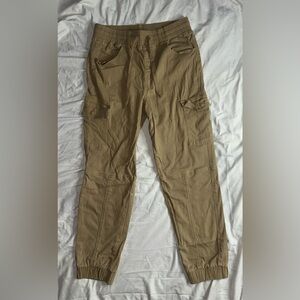 PAIGE Women's Tan Cargo Pants